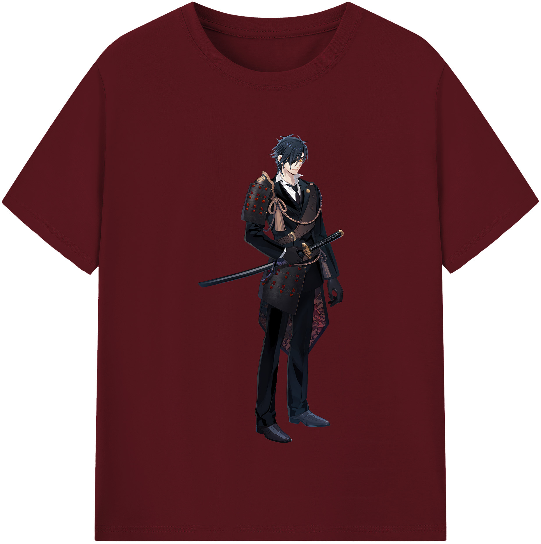 （画像用） 刀剣乱舞 Touken Ranbu 綿100％半袖Tシャツ（フロントプリント）